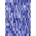 thumbnail image 1 of Ahgly Company Machine Washable Indoor Rectangle Transitional Sky Blue Area Rugs, 3' x 5', 1 of 1