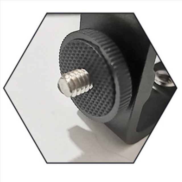 2X Holder Flash Bracket Adapter Bracket for Live Broadcast Selfie Camera Phones 1/4 Hole Metal Three-Position Machine