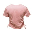 thumbnail image 2 of TriDri Womens Ruched Crop Top, 2 of 4