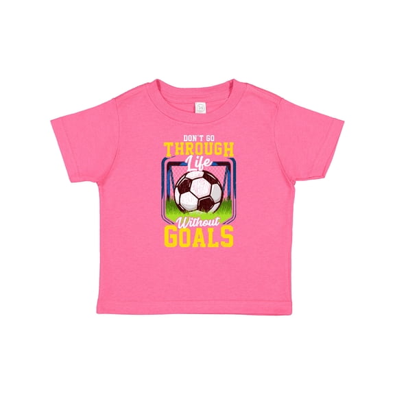 Inktastic Soccer Funny Goals Boys or Girls Toddler T-Shirt