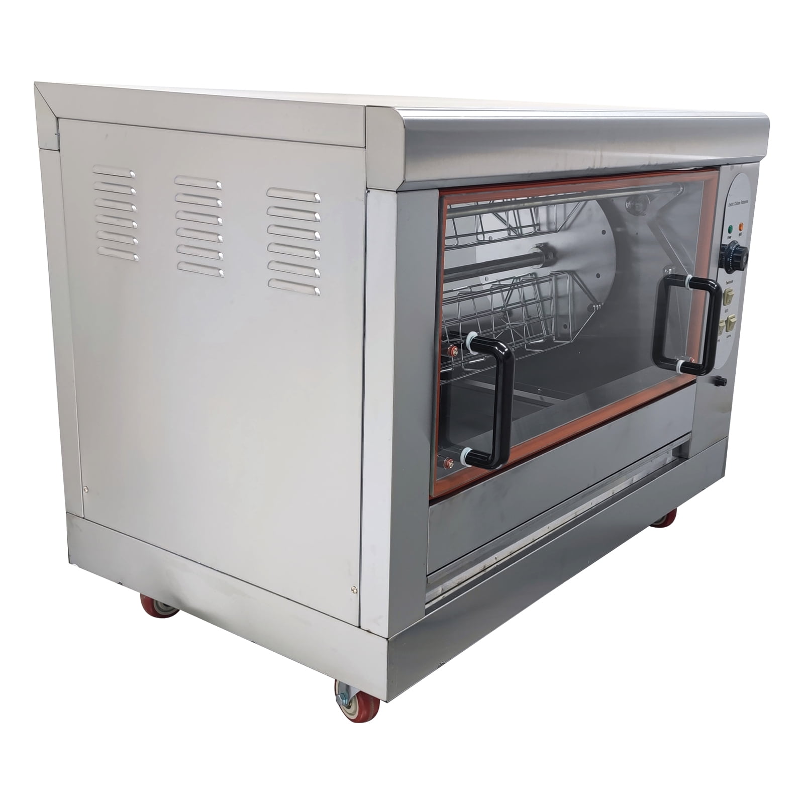 Electric Chicken Rotisserie Machine 220V Desktop Rotary Roaster Rotating Rotisserie Oven