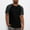 Black, variant on Zylanna Men's Casual T-Shirts, Fashion Crew Neck Short Sleeve Color Block Patching Shirts for Men Tee Black Size 3XL