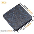 thumbnail image 4 of Treadmill Mat, Exercise Equipment Mat with High Density Rubber (3.94 X 3.94 X 0.5 inch), 4 of 6