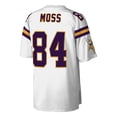 thumbnail image 3 of Men's Mitchell & Ness Randy Moss White Minnesota Vikings Legacy Replica Jersey, 3 of 3