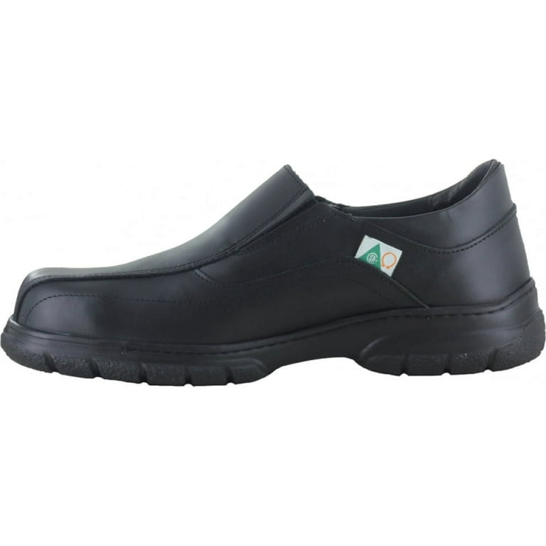 Mellow Walk Quentin Men s Safety Composite Toe Work Shoes Slip On Loafers 3E Wide Width