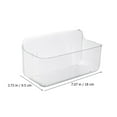 thumbnail image 6 of Wall Mounted Shelf for Bathroom and Kitchen, Adhesive Plastic Storage Rack, Shower Organizer, Hanging Storage Ledge for Seasoning, 6 of 6