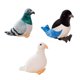 thumbnail image 2 of Palomas encantadoras de moda, elegante juguete de peluche, suave y seguro, de algodón PP, animales para todas las edades, uso diario informal, 2 of 5