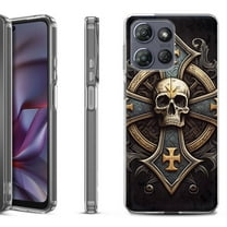 Shockproof Protective Phone Case for Motorola Moto G Play 2026, by OneToughShield - Skull Art