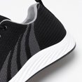 thumbnail image 2 of Zapatos Para Caminar Mocasines casuales para hombres Zapatos planos con cordones acolchados para deportes al aire libre (44 gris) Likrtyny Para Estrenar, 2 of 9