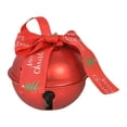 thumbnail image 3 of Colgante de campana navideña Hugo 3 pulgadas metal rojo, 3 of 10