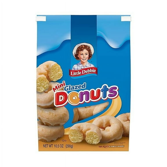 Little Debbie Glazed Mini Donuts,10.5 Oz