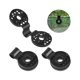 thumbnail image 2 of 50 piezas de herramientas de jardín yuxing Clip negro, 2 of 5