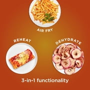 Ninja Air Fryer Pro XL 5-Qt, 3-in-1, 400°F Air Crisp Technology, Nonstick Crisper Plate, AF140 Black