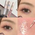thumbnail image 1 of Sombra de ojos líquida brillante, iluminador duradero, contorno, brillo fino, gusano de seda, maquillaje de belleza corporal, 1 of 5