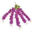 thumbnail image 4 of Cadena de simulación de flores falsas para decoración de bodas, flores de vid, flores de seda, flores de techo, glicina, lila, flores colgantes de pared, 4 of 4