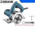 thumbnail image 1 of Electric Circular Saw High Power Multifunctional Cutting Machine Mini Circular Saw For Stone Tile Wood Metal With Blades ,Easy to Use, 1 of 7
