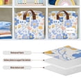 thumbnail image 6 of Ryvnso Flower-a6 Storage Bins Large Basket Foldable Cube Toys Organizer with Handles 1 PC, 6 of 8