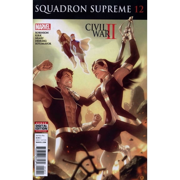 Squadron Supreme (4th Series) #12 VF ; Marvel Comic Book