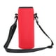 thumbnail image 2 of Bolsa de neopreno con funda aislante para botella de agua de 1000ml para exteriores con correa roja, 2 of 5