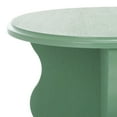 thumbnail image 6 of Safavieh Lilith Wavy Modern Wood Round End Table, Sage Green, 6 of 11