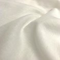 thumbnail image 2 of Sheer Voile Faux Linen Fabric Gasa 118" Wide Curtain Drapery Sold BTY 100% Polyester (Off White), 2 of 3