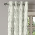 thumbnail image 3 of Ambesonne Ethnic Grommet Curtain, Retro Boho Arrow Pattern, 50" x 63", Pale Beige Black, 3 of 6