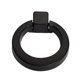 thumbnail image 1 of Tirador de puerta con perillas circulares universales para gabinetes Negro, 1 of 7