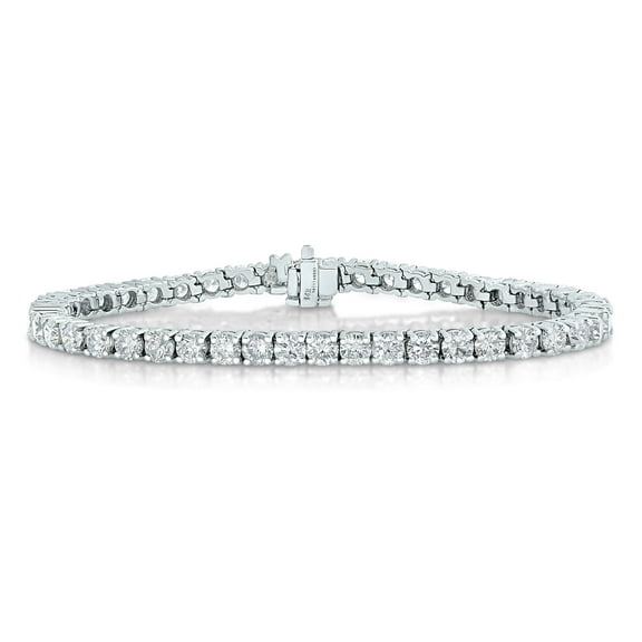 Vir Jewels 2 CTTW Diamond Bracelet in 14K White Gold Tennis Round 7 Inch