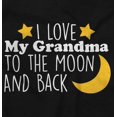 thumbnail image 2 of I Love Grandma To The Moon And Back Toddler Boy Girl T Shirt Infant Toddler Brisco Brands 12M, 2 of 6