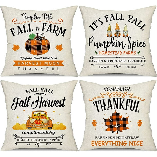 Fall pillows cheap walmart