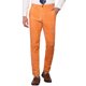 thumbnail image 1 of INSPIRE CHIC Pantalones de traje de cuadros ajustados de frente plano para hombres 32 Naranja, 1 of 6