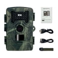thumbnail image 1 of 36MP 1080P Day Night Photo Video Taking Trail Camera Multi-function Outdoor Huntings Animal Observation House Monitoring Camera IP54 Waterproof with 34 Infrared Lights Camera, 1 of 8
