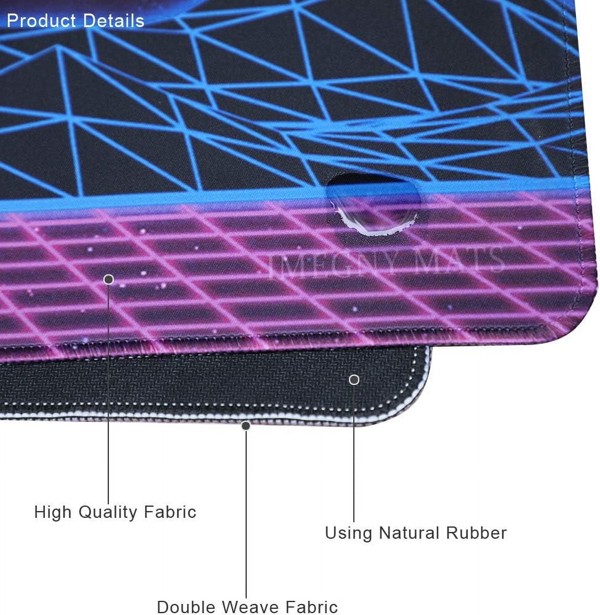Large Gaming Mouse Pad, Extended XXL Desk Pad & Non-Slip Rubber Mat for Mice and Keyboard with Stitched Edges （90x40 zisesun011）