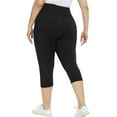 thumbnail image 7 of FORJOE 2PCS Yoga Capri Leggings for Women with Pockets Tummy Control High Waist Workout Yoga Pants, 7 of 7