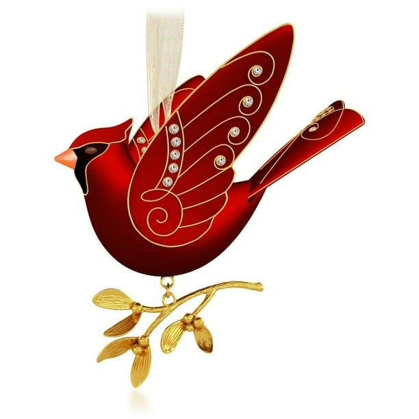 Hallmark Ornament 201516 Ruby Red Cardinal Beauty of Birds Premium