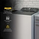 thumbnail image 4 of Lavadora Carga Superior Whirlpool 22kg Blanca con tapa de cristal 8MWTW2241WJB, 4 of 4