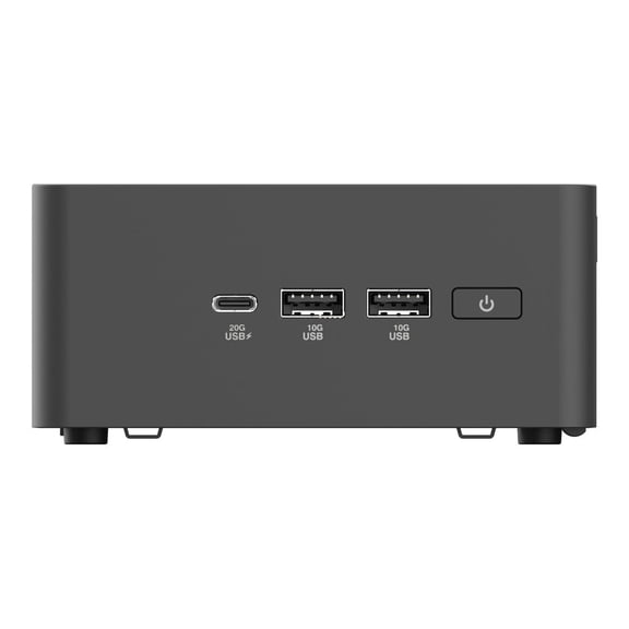 Asus NUC 15 Pro RNUC15CRHC70000U Barebone System - Mini PC - Intel Core 7 240H - Intel Chip - DDR5 SDRAM Maximum RAM Support - 2 Total Memory Slots - NVMe Controller - Intel - IEEE 802.11be - Bluet...