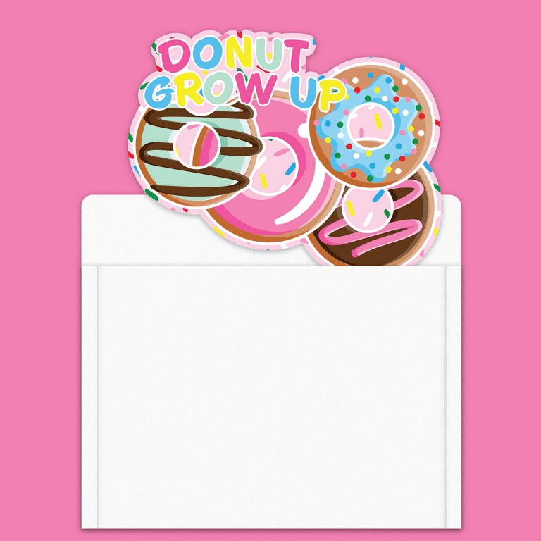 Donut Birthday Party Invitations (20) - Walmart.com donut-birthday-party-invitations-20-walmart-com
