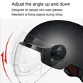 thumbnail image 5 of Casco de bicicleta Casco ligero y seguro para adultos cómodo con gafas para motocicleta Vehículo eléctrico Bicicleta de montaña, 5 of 5