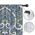 thumbnail image 4 of Blackout Kids Curtains,Blue Ethnic Paisley Pattern Childrens Insulated Curtains Set Of 2,Bedroom Essentials,Toddler Room Decor 52x84in(132x213cm), 4 of 5
