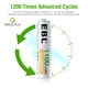 thumbnail image 4 of Pilas AAA recargables EBL 1100mAh, paquete de 8 con cargador, 4 of 5