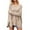 Khaki-Sweaters, variant on Oversized Sweaters for Women Chunky V Neck Knit Pullover Oversized Side Split Long Sleeve Jumper