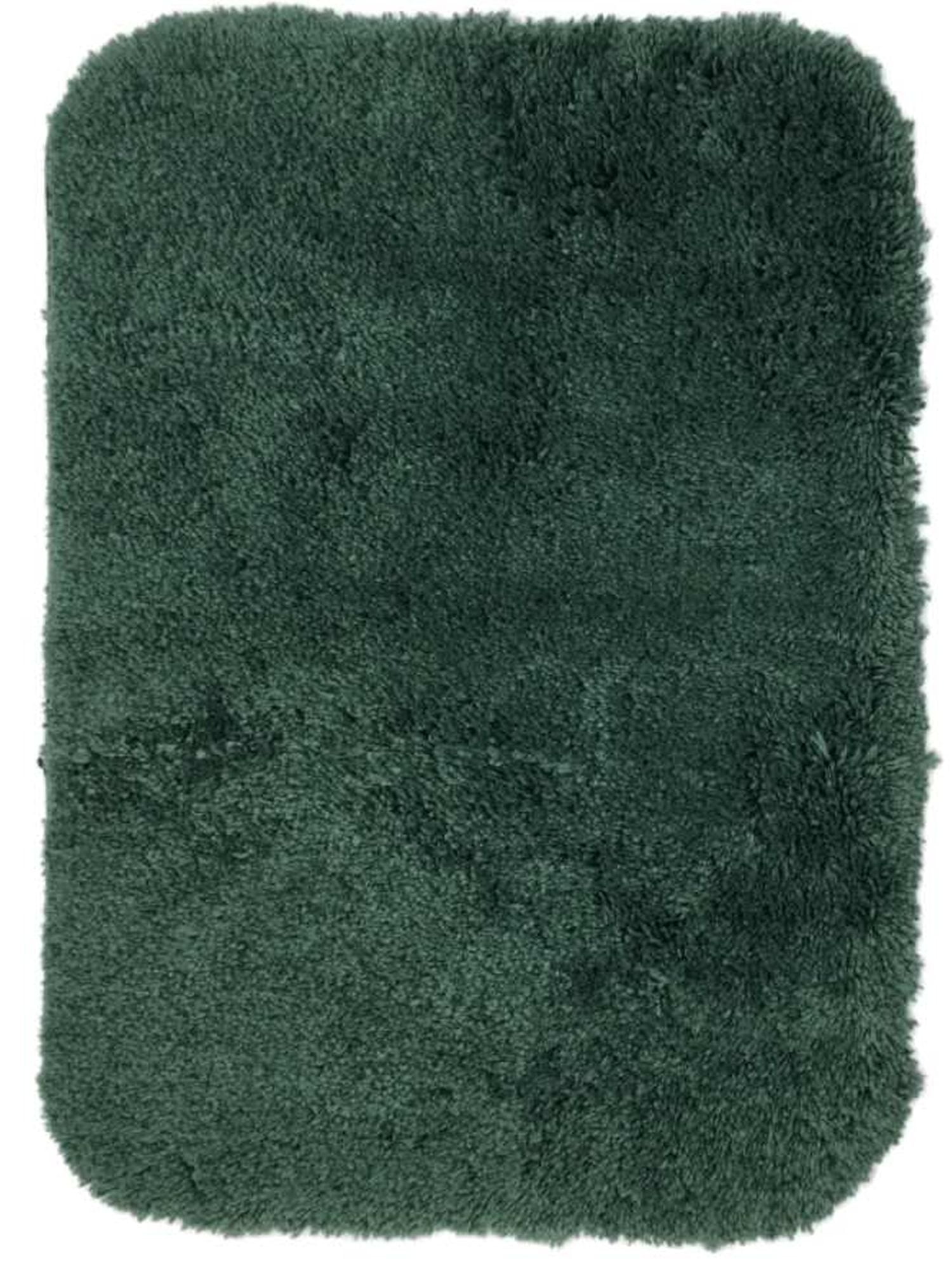 Ultimate Jade Green Skid Resistant Plush Bath Rug 24x38 Bath Mat
