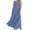 Dark Blue, variant on YuXingFu Boho Dresses for Women Maxi Crew Neck Plus Size Womens Dress Sleeveless with Pocket Long Casual Summer Dark Blue S
