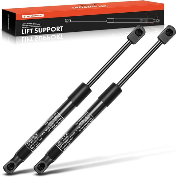 A-Premium Rear Tailgate Lift Supports Compatible with Ford Taurus 07-08 Mercury Montego 05-07 Sable 2008-2009 without Spoiler Set of 2