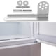 thumbnail image 2 of 1 juego de repuesto para bisagra de pivote de puerta de congelador, bisagra para refrigerador doméstico, 2 of 8