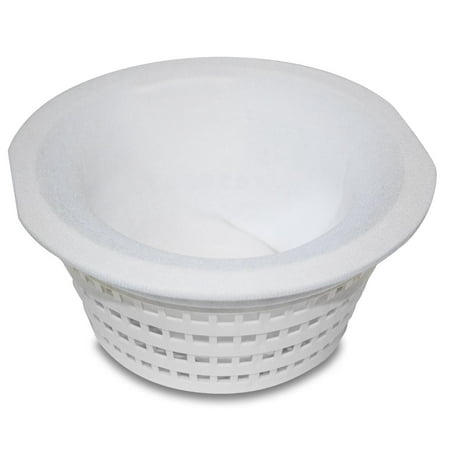 - Pack of 5 White HydroTools Basketbuddy One Size Pool Filter System Saver Skimmer Sock