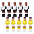 thumbnail image 2 of 10Pcs Foosball Machine Figures Table Football Figures Foosball Machine Accessories Soccer Player Statue, 2 of 8