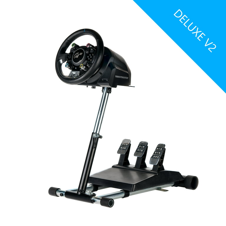 En sætning en gang procent Wheel Stand Pro TX Deluxe V2 Racing Steering Wheelstand Compatible With  Thrustmaster T300RS(PS4) TX458(Xbox One)TX Leather,T150 and TMX! Original V2.  Wheel and Pedals Not included - Walmart.com