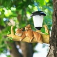 thumbnail image 6 of MERILER Patio LED Solar Lights Sloth Hanging Lights Animal Outdoor Garden Decorative Solar Pendant and Wall Lights for Courtyard, Garden, Stairway, and More, 6 of 6
